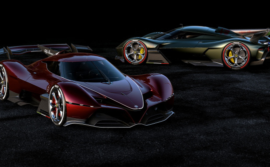 Alfa Romeo 8C-R Tazio 2023: Siêu xe đường phố "không tưởng"