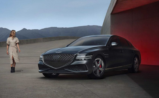 Chi tiết Genesis G80 Sport 2022: Sedan thể thao, sang trọng cạnh tranh BMW 5 Series