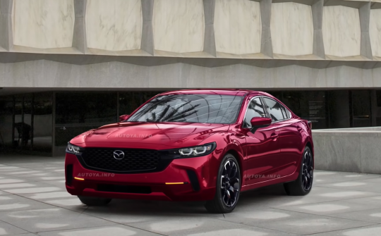 Mazda 6 2023 lộ diện: Đủ sức "ngáng chân" mọi đối thủ