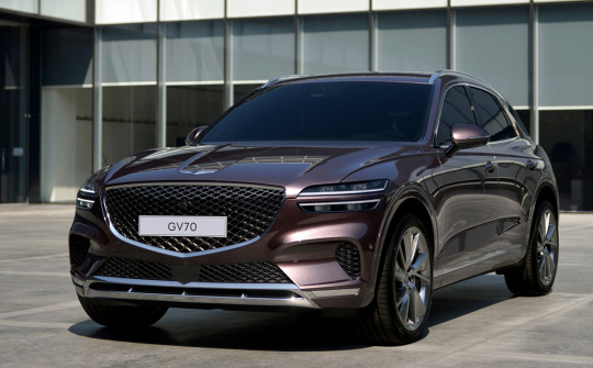Xem nhanh Genesis GV70 2022: SUV hạng sang nhiều công nghệ