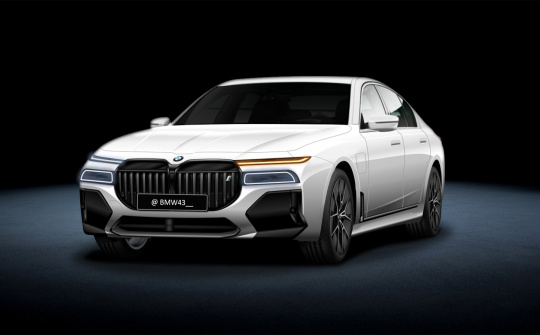 BMW 7 Series 2022 "nhá hàng" trước ngày ra mắt