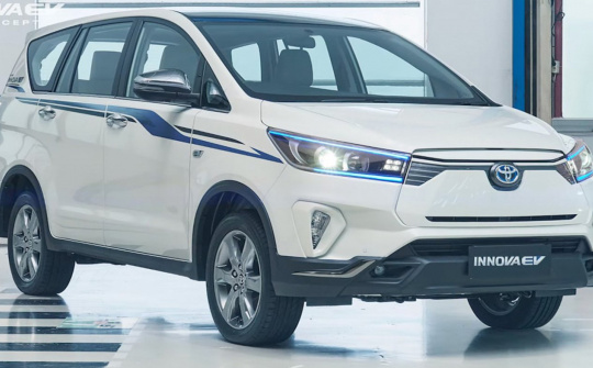 Hé lộ Toyota Innova phiên bản chạy điện, chờ ngày về Việt Nam