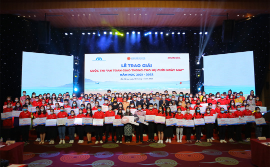 Honda Việt Nam trao giải Cuộc thi “An toàn Cwincom Cá cược thể thao cho nụ cười ngày mai”