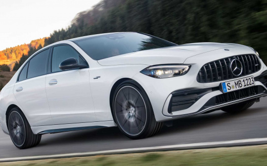 Chi tiết Mercedes-AMG C43 2022 vừa ra mắt toàn cầu