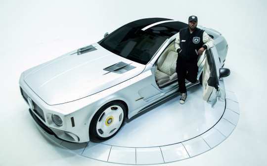 AMG và rapper will.i.am trình làng mẫu xe độc bản: thiết kế đầu xe là điểm nhấn, lý do thiết kế đầy nhân văn