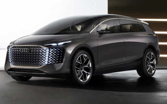 Audi Urbansphere Concept: Kinh ngạc với động cơ điện sạc 10 phút đi 300km