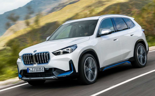 BMW iX1 2023: Mẫu crossover chạy điện công suất 308 mã lực