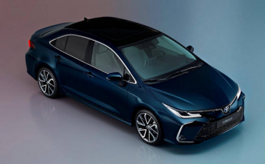 Toyota Corolla 2023: Mẫu sedan lấy sức mạnh từ SUV ăn khách Corolla Cross