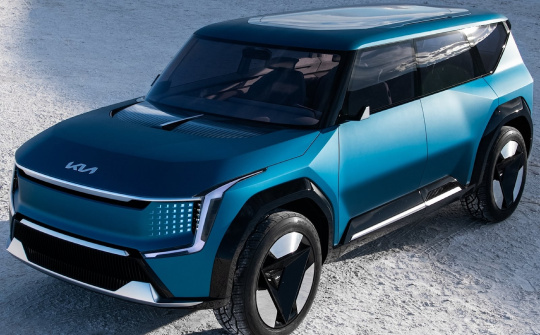 Kia EV9 2024 đã sẵn sàng lên dây chuyền Nền tảng hàng đầu cung cấp Cwin com, ra mắt vào quý I năm tới