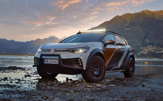 Volkswagen ID Xtreme: Chiếc crossover chạy điện với khả năng off-road kinh ngạc