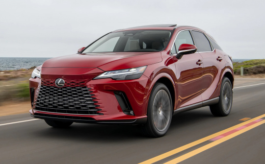 Lexus RX 350h 2023 Mica Red: Hoàn hảo đến từng chi tiết