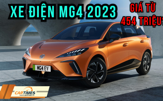 Đánh giá chi tiết MG4 2023 giá từ 454 triệu đồng, đối thủ của VinFast E34