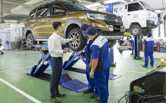Suzuki mạnh tay ưu đãi phụ tùng và kiểm tra xe miễn phí tri ân khách hàng