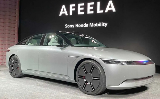 Liên doanh Sony và Honda đặt tên cho thương hiệu xe điện mới là Afeela