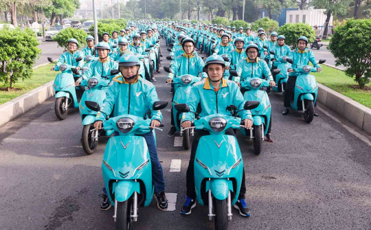 Dịch vụ xe máy điện Xanh SM bắt đầu hoạt động tại Tp.Hồ Chí Minh