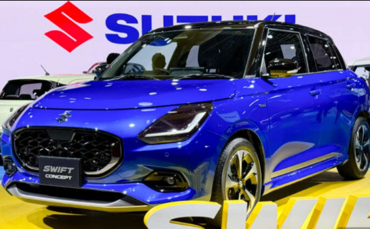Suzuki Swift concept 2024 xuất hiện với diện mạo mới thú vị