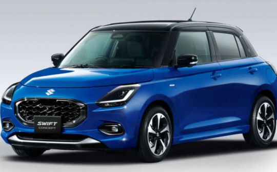 Suzuki Swift concept 2024 lộ diện – Thế hệ thứ 4 có diện mạo mới táo bạo hơn