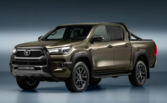 Toyota Hilux 2024 thêm công nghệ mild-hybrid 48V