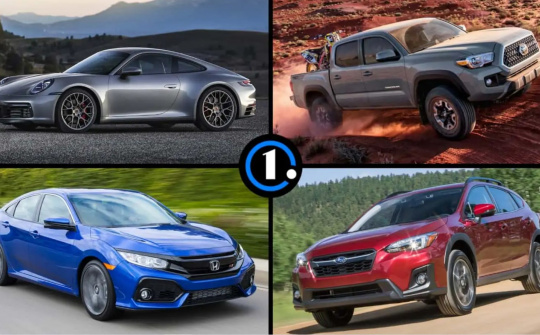 Honda Civic, Toyota Corolla lọt top những chiếc xe ít mất giá nhất