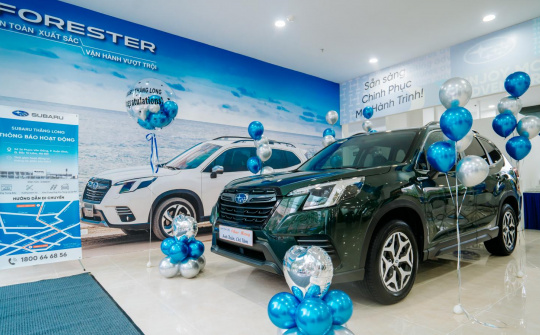 Subaru mở phòng trưng bày xe tại Hà Đông
