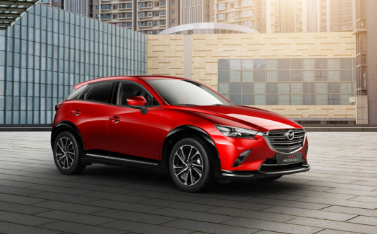 Giá lăn bánh Mazda CX-3 nâng cấp vừa ra mắt