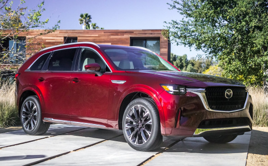Mazda CX-90 trình làng: tiệm cận xe sang, 3 hàng ghế, có phiên bản hybrid