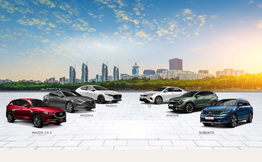 Bảng giá mới nhất xe Kia, Mazda: Ưu đãi đến cả trăm triệu đồng