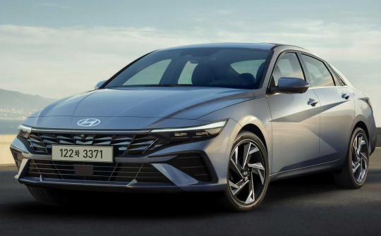 Xem trước Hyundai Elantra 2024 dưới tên gọi Avante facelift