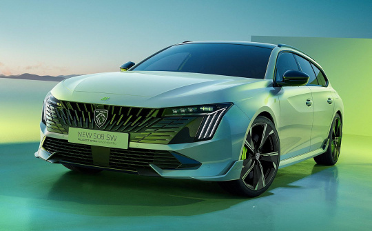 Peugeot 508 2023 facelift ra mắt với thiết kế hầm hố hơn