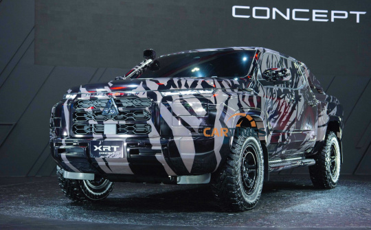 Mitsubishi trình làng mẫu xe XRT Concept: Bản xem trước của Triton thế hệ mới, ra mắt 2024