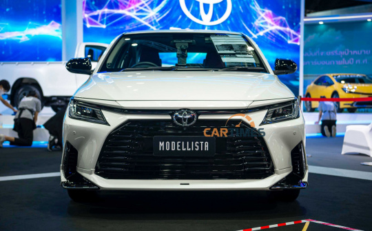 Bắt gặp Toyota Vios 2023 độ Modellista tại BIMS 2023: thể thao hơn, nội thất được nâng cấp