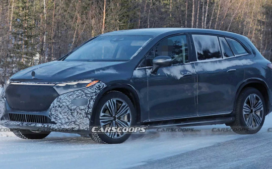Mercedes-Maybach EQS tiếp tục rò rỉ hình ảnh: hé lộ phiên bản xe điện sang trọng nhất