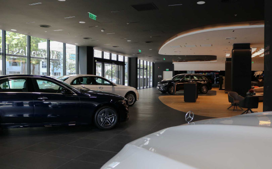 Mercedes-Benz Vietnam Star có showroom đạt chuẩn MAR2020 tại Hồ Chí Minh