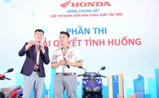 Honda Việt Nam tổ chức Hội thi “Nhân viên bán hàng xuất sắc 99Ki”