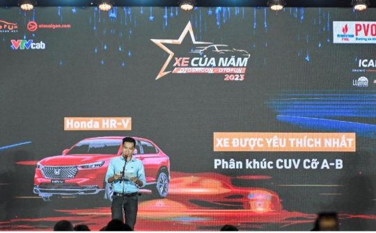Honda City, Honda Civic và Honda HR-V vinh dự nhận danh hiệu “Xe được yêu thích nhất”