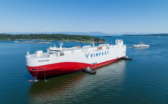 Lô xe 781 chiếc VinFast VF 8 đã đến Canada