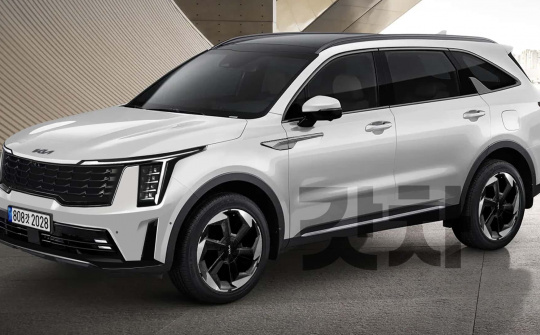 Xem trước Kia Sorento 2024 sẽ trình làng vào cuối năm nay