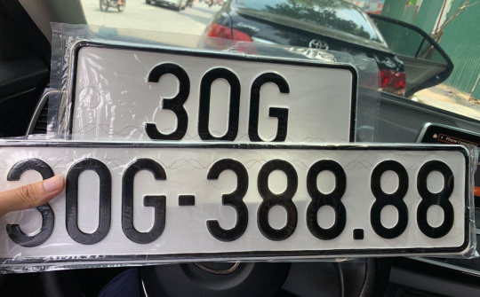Thí điểm đấu giá biển số xe ô tô từ 1/7/2023 qua hình thức trực tuyến