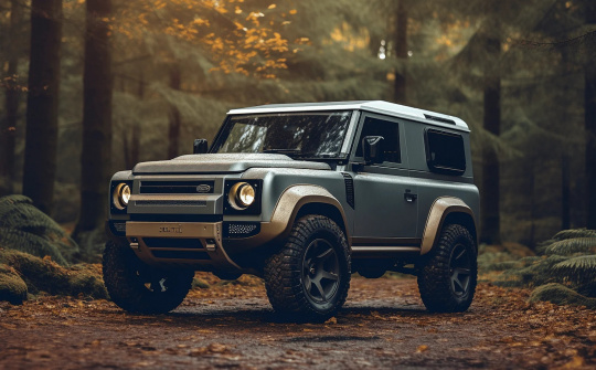 Land Rover Defender sắp có phiên bản nhỏ hơn và sẽ chạy bằng điện