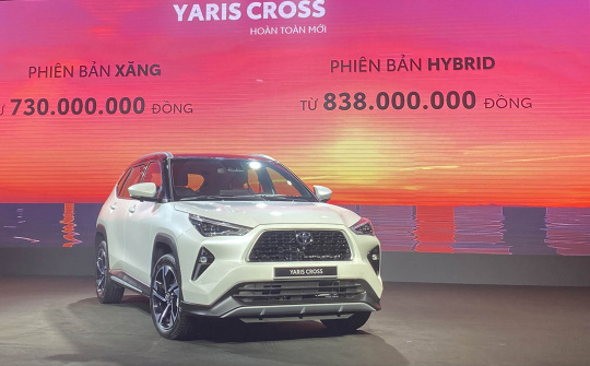 Toyota Yaris Cross ra mắt Việt Nam, “chốt” giá từ 730 triệu đồng