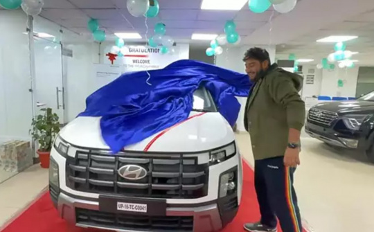 Ảnh thực tế của Hyundai Creta 2024 facelift vừa ra mắt