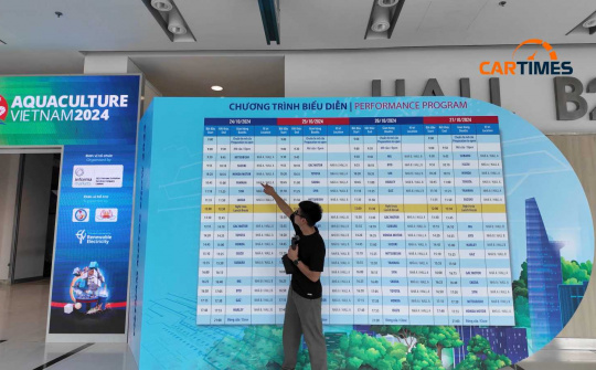 “Ngó” lịch “mở show” của các hãng xe tại VMS 2024