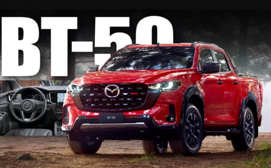 Mazda BT-50 facelift 2025 ra mắt với nhiều nâng cấp mới hấp dẫn