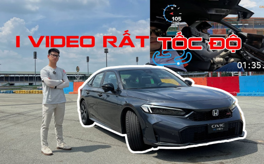 Honda Civic e:HEV vượt trội hơn trên đường đua
