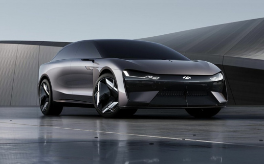 Xem trước Chery concept với pin thể rắn, có thể chạy tới 1.500 km/sạc