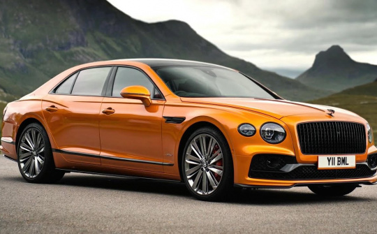 Bentley Flying Spur 2025: Động cơ V8 hybrid mạnh nhất lịch sử hãng