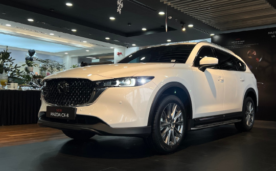 Những thay đổi đáng chú ý trên New Mazda CX-8