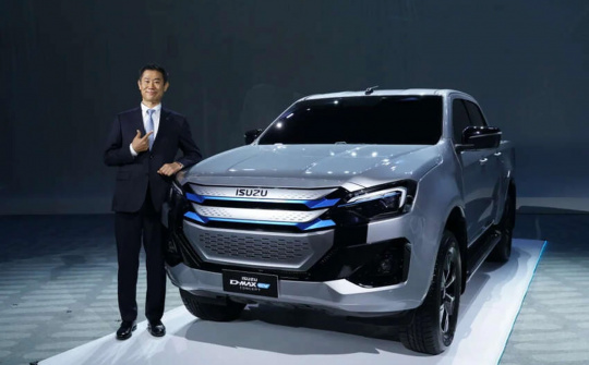 Isuzu D-Max phiên bản thuần điện và Hybrid có gì đặc biệt?