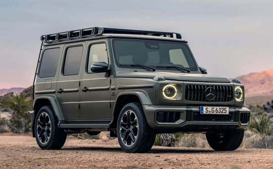 Mercedes-Benz G-Class lần đầu xuất hiện phiên bản Hybrid