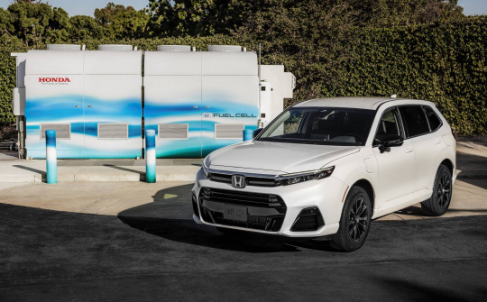 Honda CR-V Hydrogen PHEV 2025: Xe điện chạy hydro